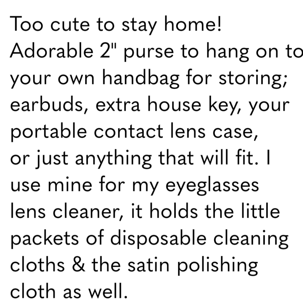Mini Handbag Hanging House Storage Bag - Picture 12 of 13